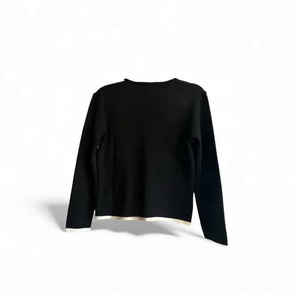 ESCADRE Women's Sweater Merino Wool Blend -Made In ITALY - Picture 9 of 10